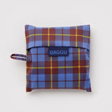BAGGU - STANDARD BAGGU Einkaufstasche • Blue Tartan - ROSA ECK