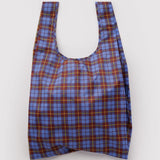 BAGGU - STANDARD BAGGU Einkaufstasche • Blue Tartan - ROSA ECK