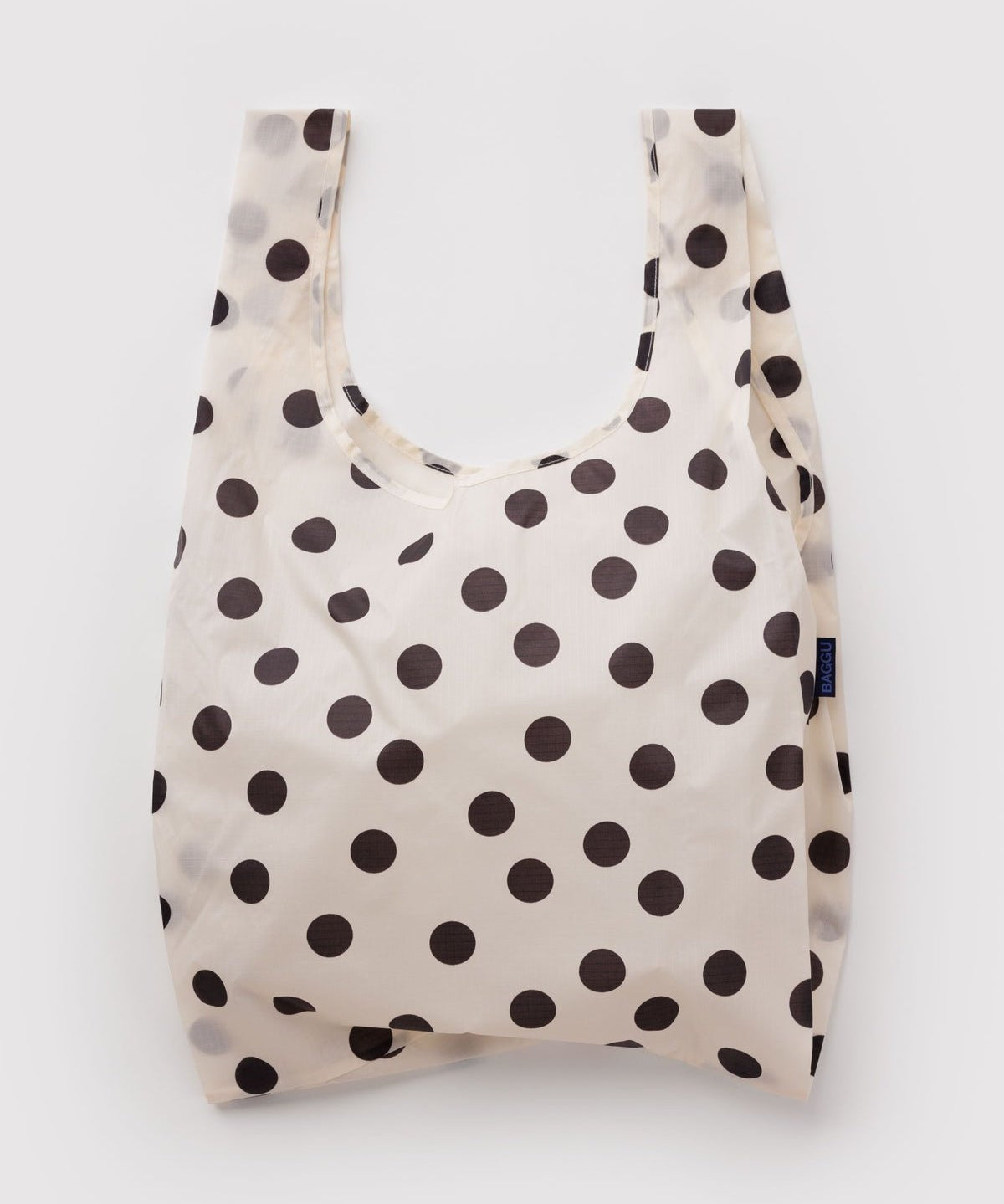 BAGGU - STANDARD BAGGU Einkaufstasche • Cream and Black Polka Dot - ROSA ECK