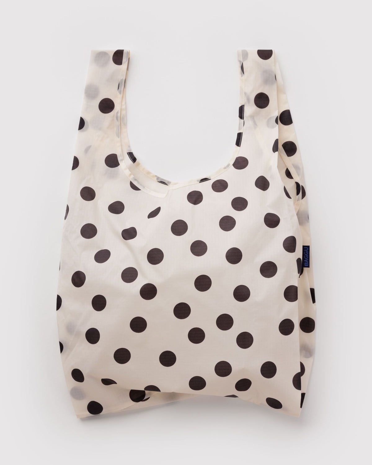 BAGGU - STANDARD BAGGU Einkaufstasche • Cream and Black Polka Dot - ROSA ECK