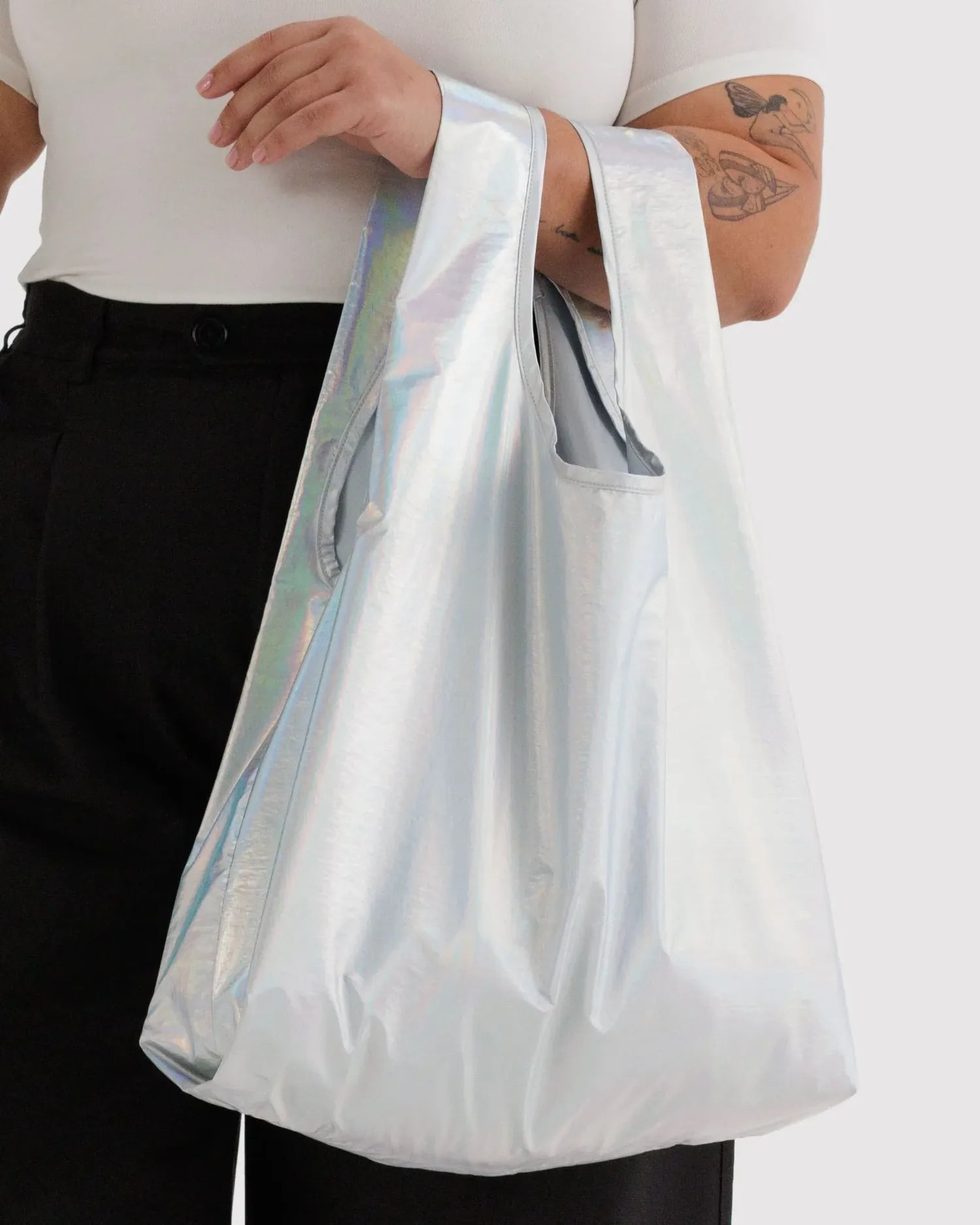 BAGGU - STANDARD BAGGU Einkaufstasche • Moonstone - ROSA ECK