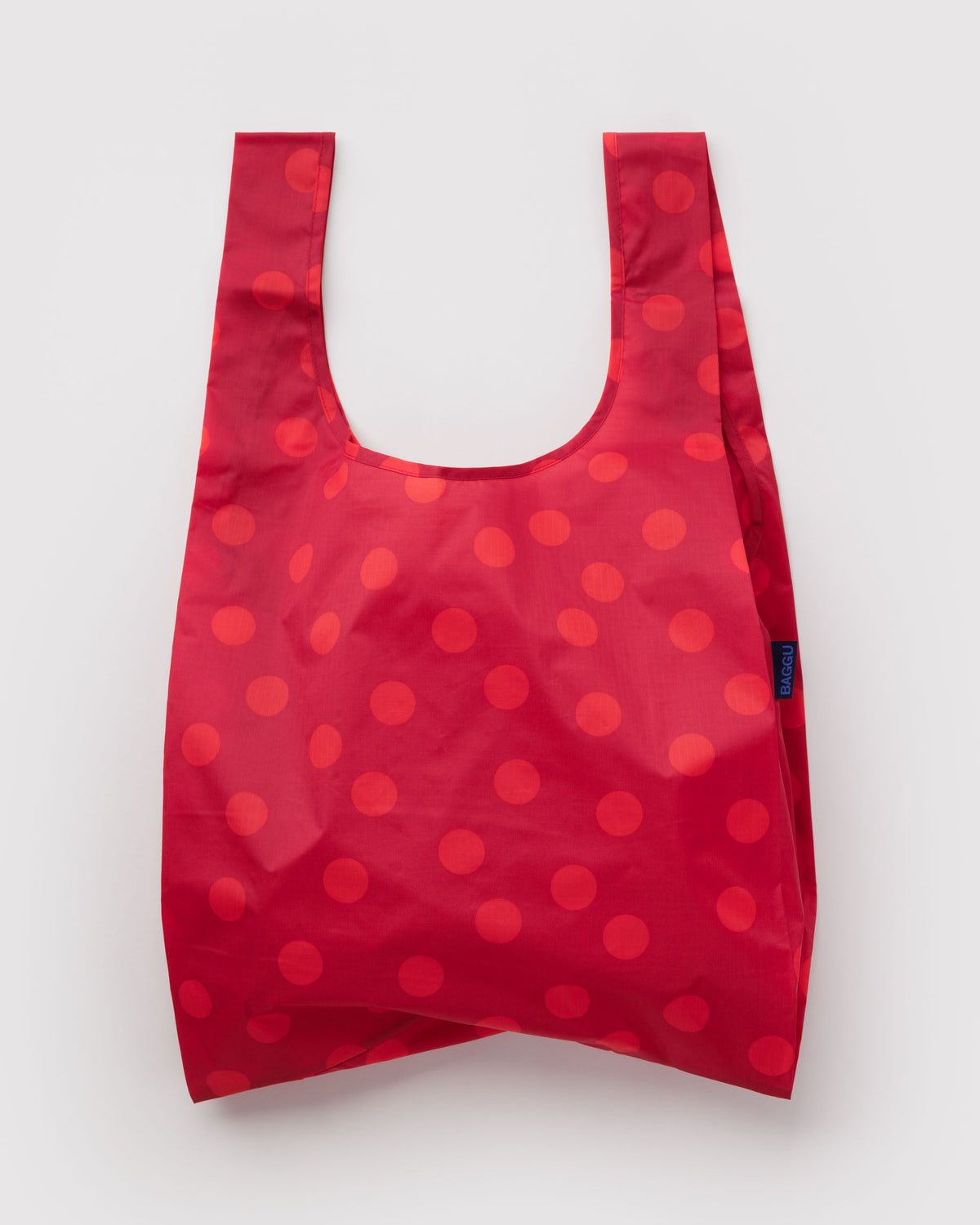 BAGGU - STANDARD BAGGU Einkaufstasche • Red Polka Dot - ROSA ECK