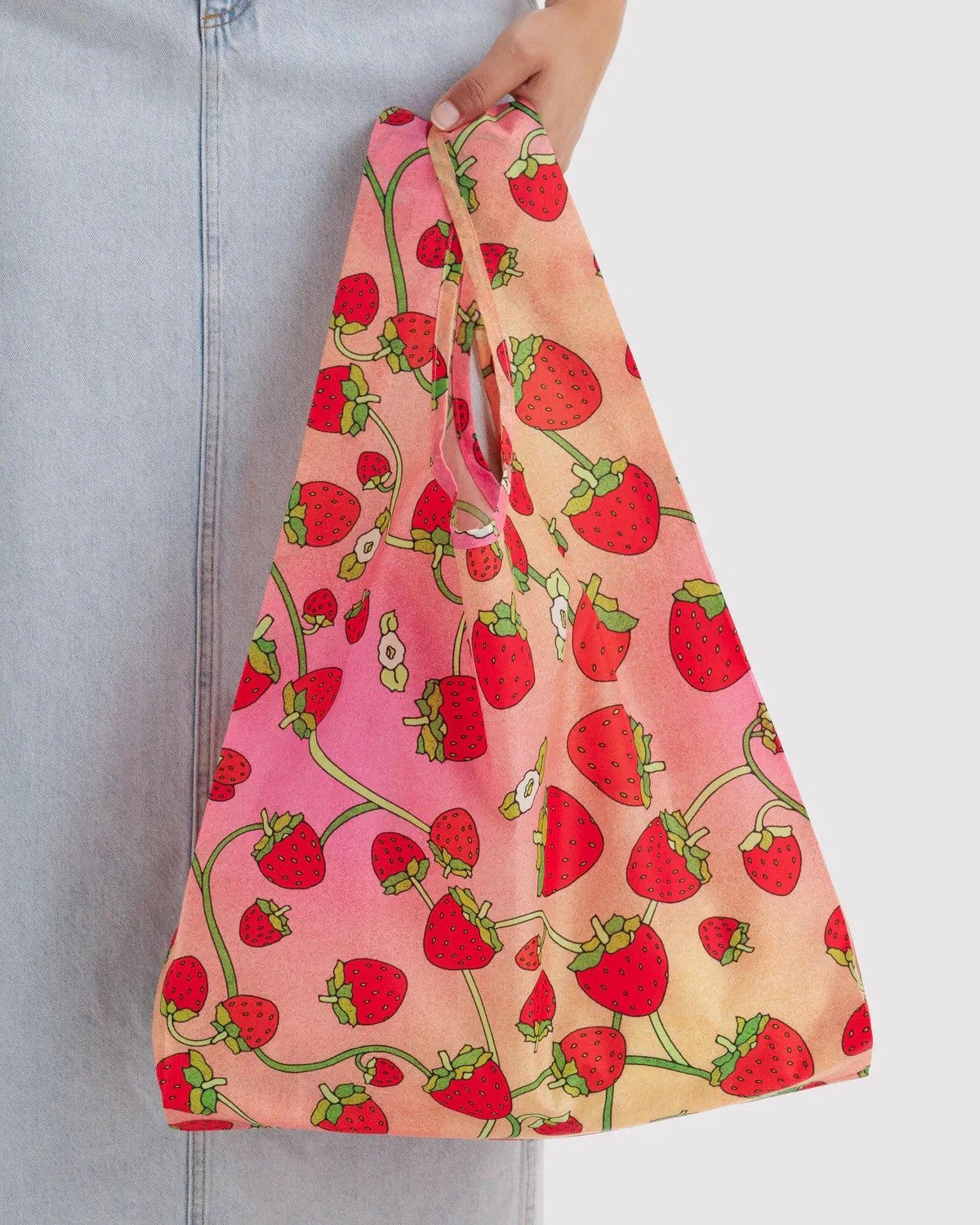 BAGGU - STANDARD BAGGU Tasche • Strawberry Blossom - ROSA ECK