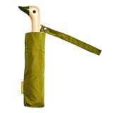 Regenschirm mit Entenkopf • Olive