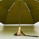 Regenschirm mit Entenkopf • Olive