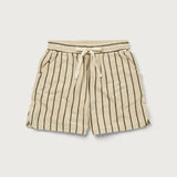 BONGUSTA - NARAM Gym Shorts • creme & ink - Short - ROSA ECK Concept Store