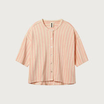 BONGUSTA - NARAM Oversized Shirt | tropical & creme - Shirt - ROSA ECK - 