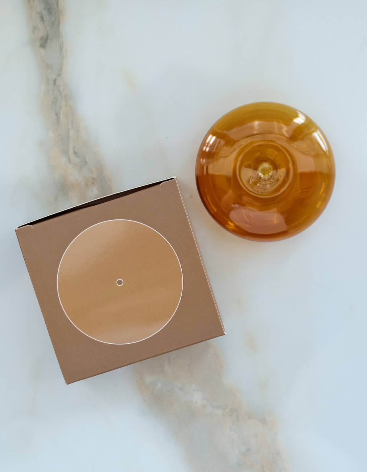 BOTANICA - BUBBLE Räucherstäbchenhalter • Amber - ROSA ECK