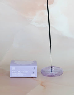 BOTANICA - BUBBLE Räucherstäbchenhalter • Lavender - ROSA ECK