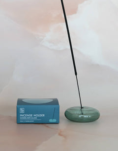 BOTANICA - BUBBLE Räucherstäbchenhalter • Teal - ROSA ECK