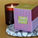 BOTANICA - ESSENTIALS Duftkerze • Lavender + Bergamot - ROSA ECK