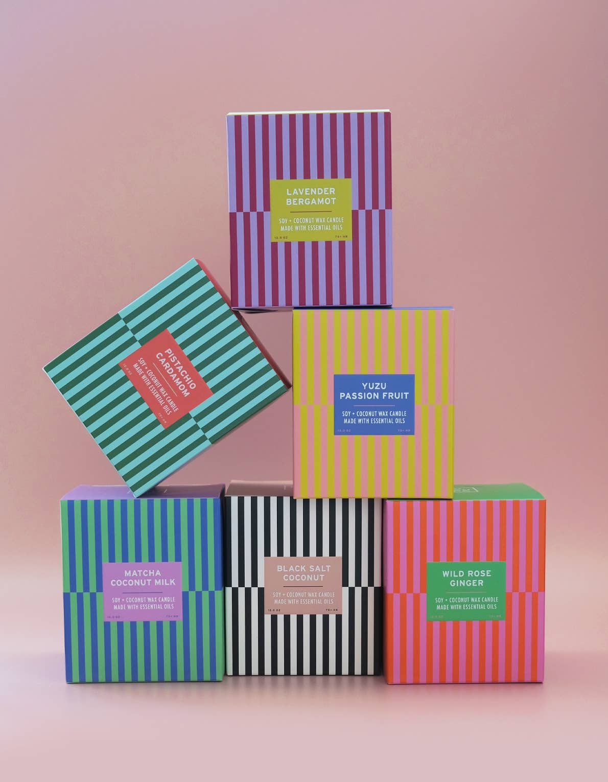 BOTANICA - ESSENTIALS Duftkerze • Lavender + Bergamot - ROSA ECK