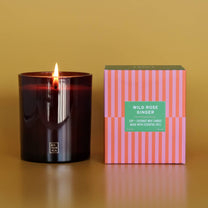 BOTANICA - ESSENTIALS Duftkerze • Wild Rose + Ginger - ROSA ECK