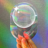 Botanopia - Suncatcher Fenster-Sticker • You shine so bright - ROSA ECK