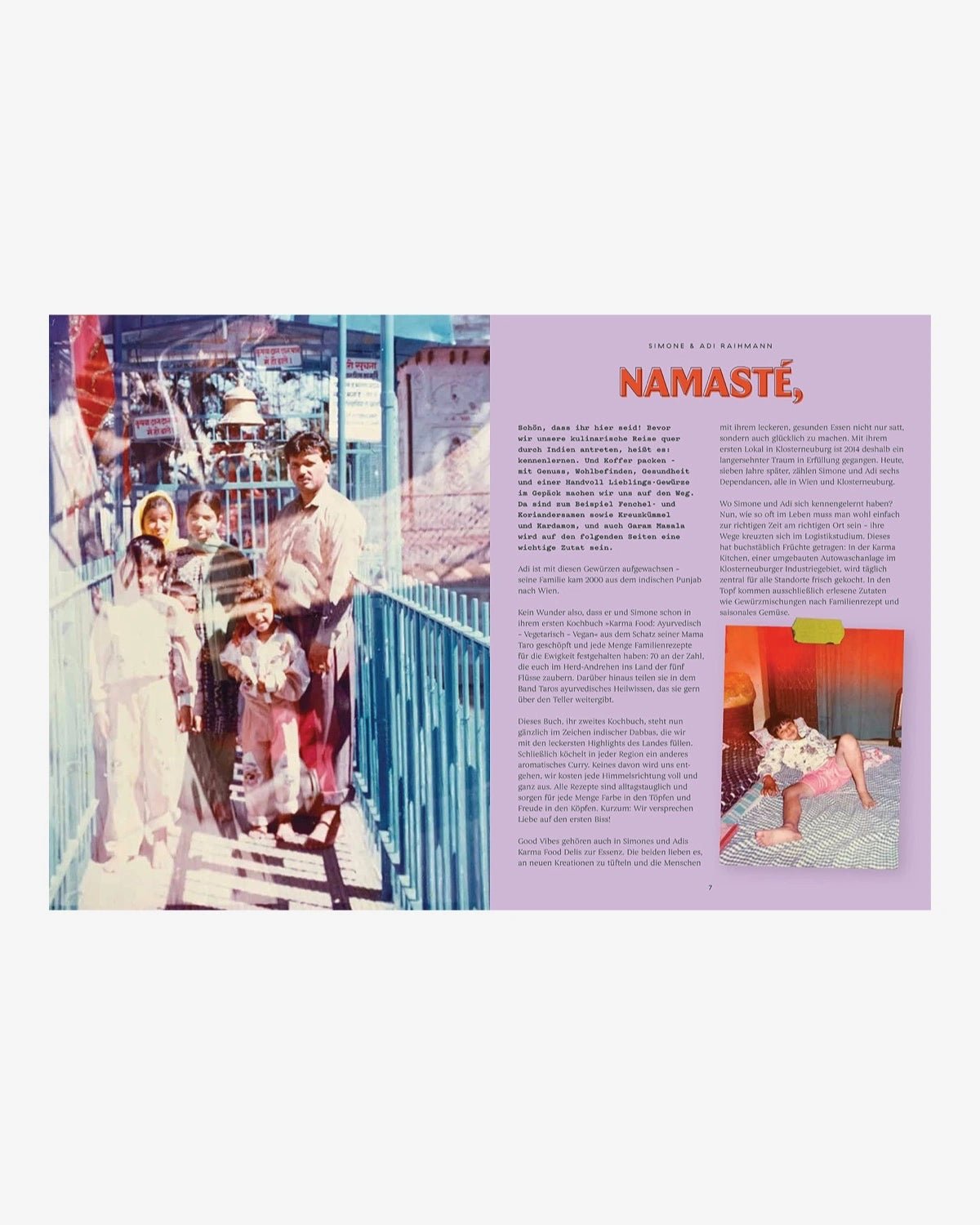 Brandstätter - KARMA FOOD CURRYS Kochbuch - ROSA ECK