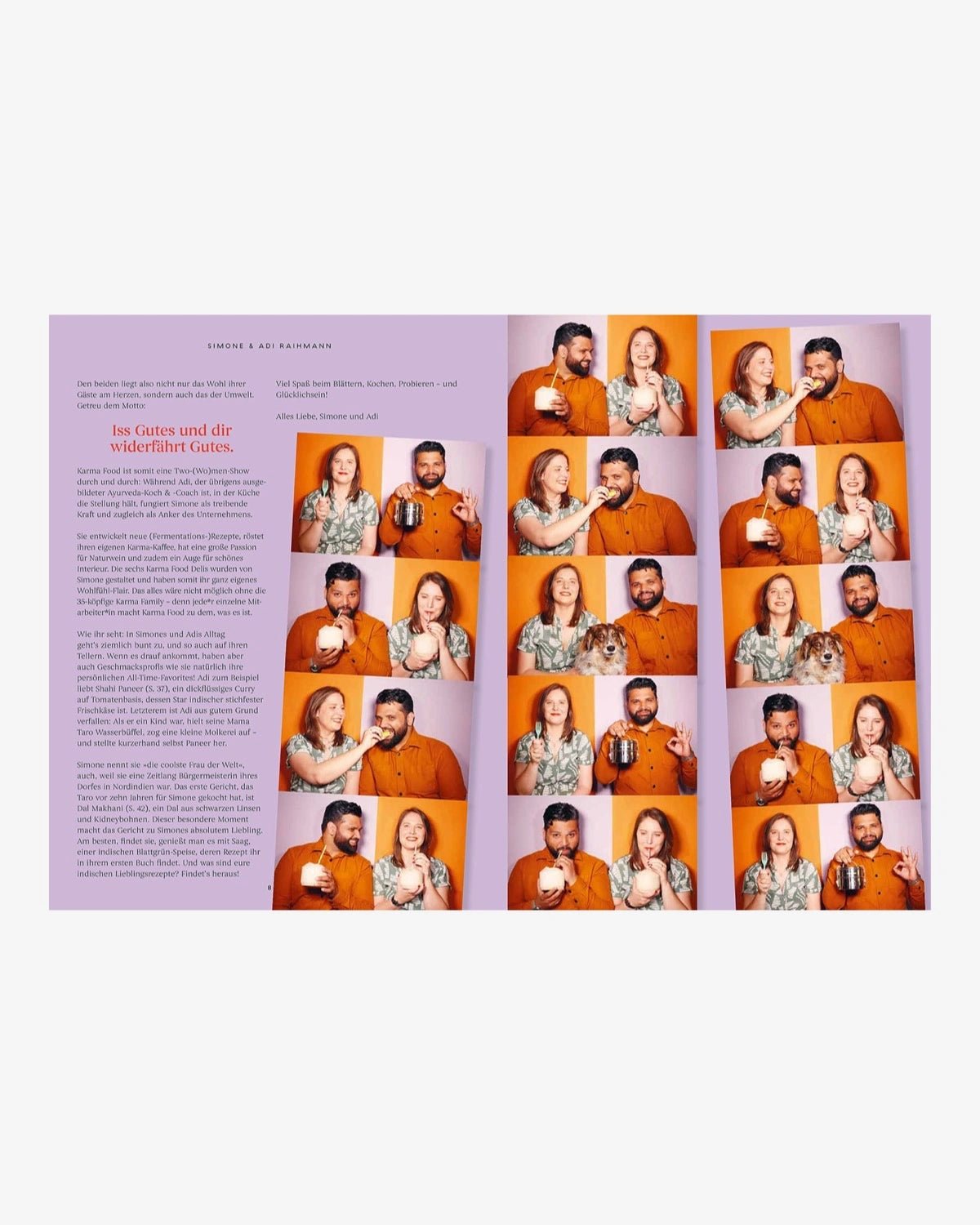 Brandstätter - KARMA FOOD CURRYS Kochbuch - ROSA ECK