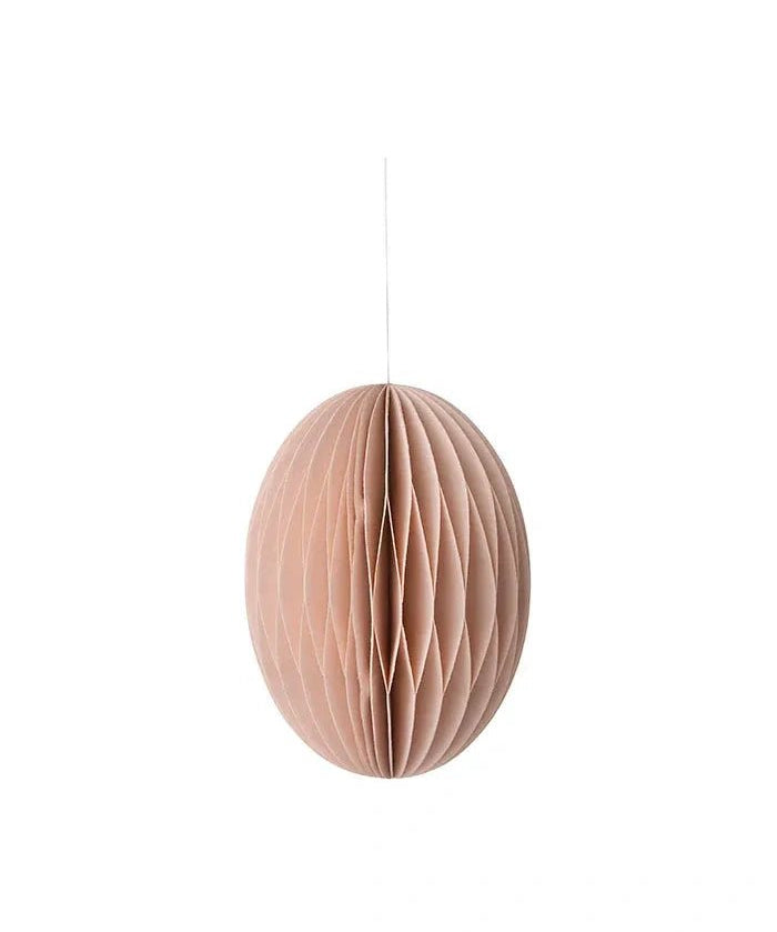Bungalow - Osterei aus Papier XL • Powder - ROSA ECK