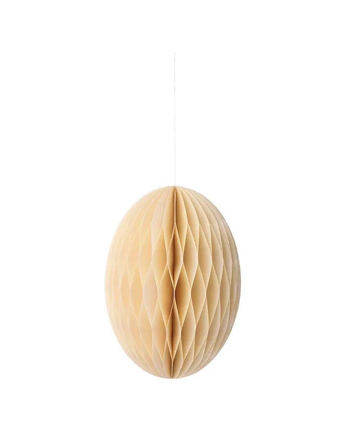Bungalow - Osterei aus Papier XXL • Cream - ROSA ECK