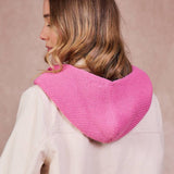 Calie Paris - Kapuzenschal • Pink - ROSA ECK