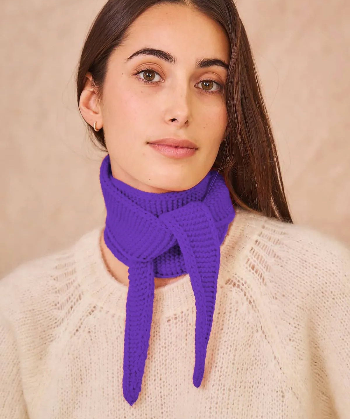 Calie Paris - Kleiner Sophie - Schal • Violett - Schal - ROSA ECK Concept Store