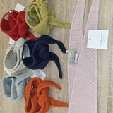 Calie Paris - Kleiner Strickschal Dunkelgrün - Schal - ROSA ECK