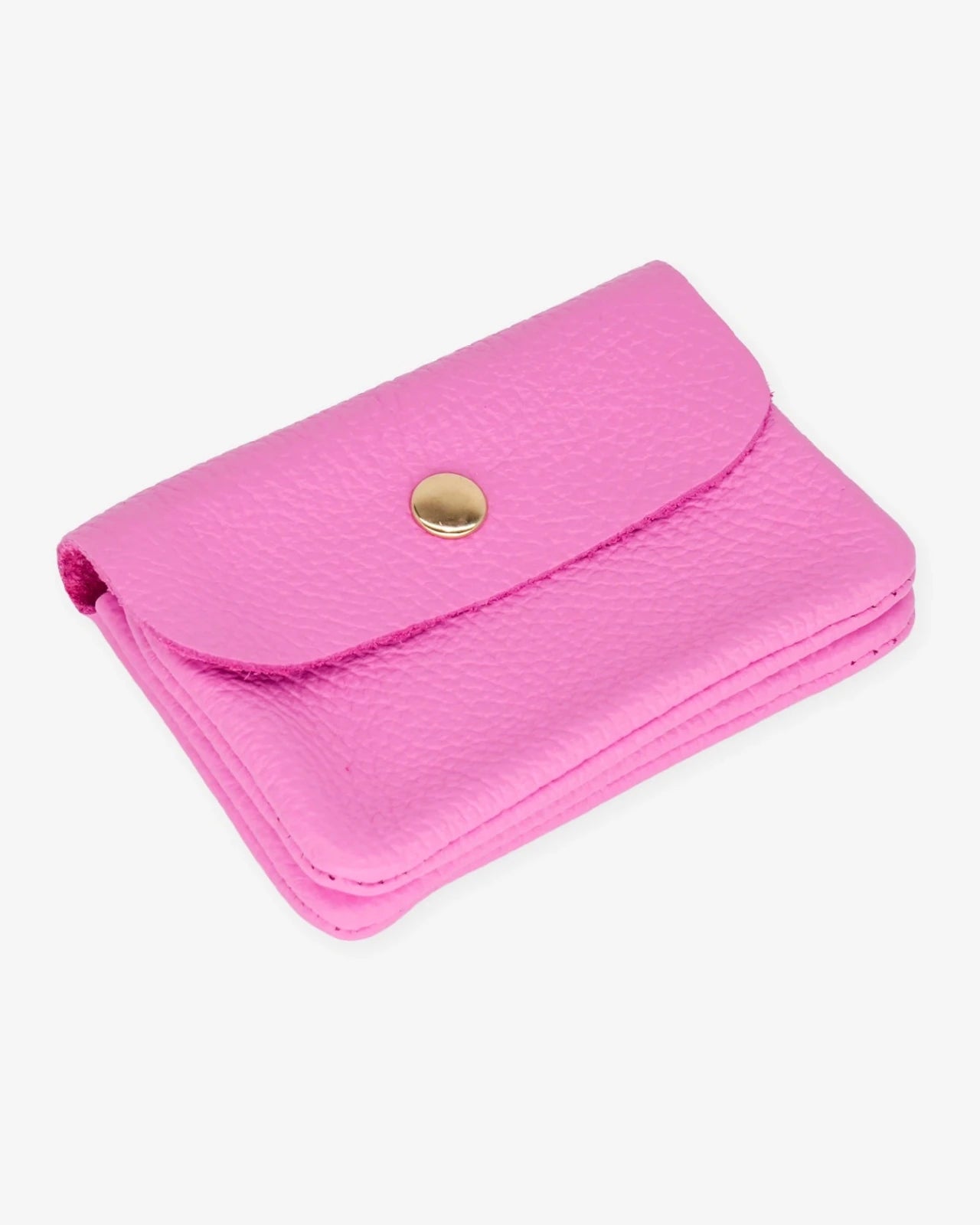 Chenson & Gorett - Ledergeldbeutel • Pink - ROSA ECK