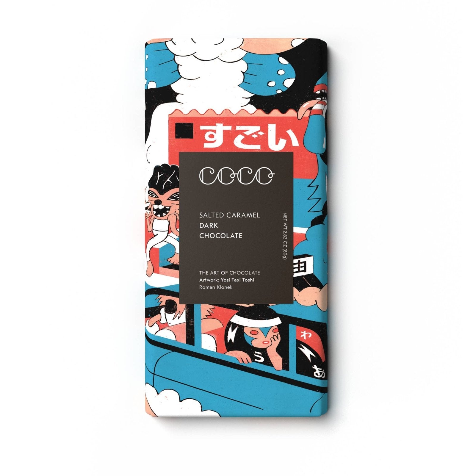 COCO Chocolatier - Dunkle Schokolade • Gesalzenes Karamell - Schokolade - ROSA ECK