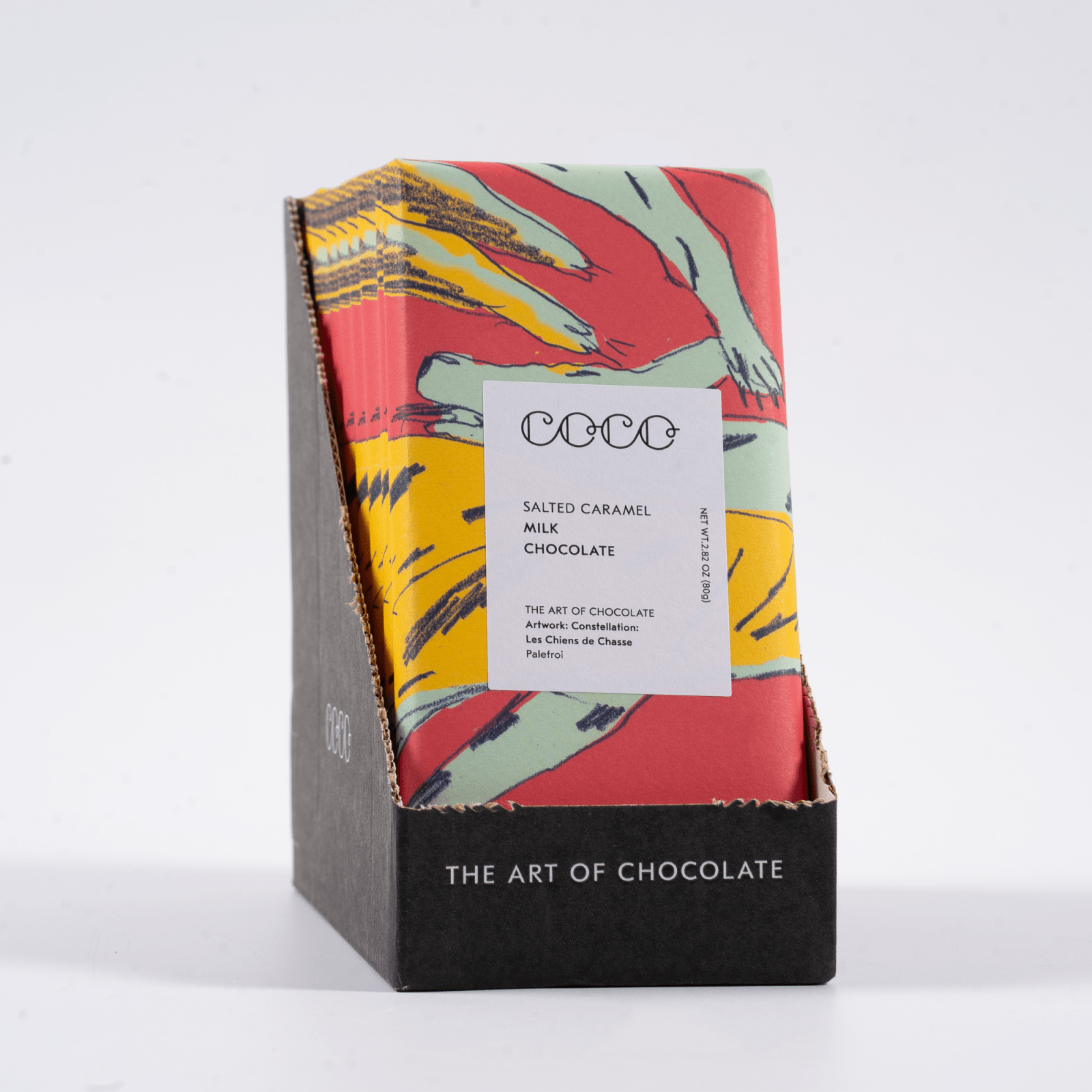 COCO Chocolatier - Vollmilch - Schokolade • Gesalzenes Karamell - Schokolade - ROSA ECK