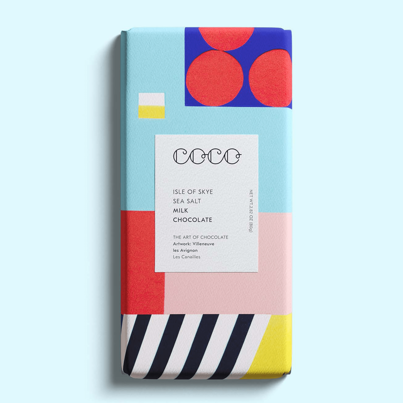 COCO Chocolatier - Vollmilch - Schokolade • Meersalz von Isle of Skye - Schokolade - ROSA ECK