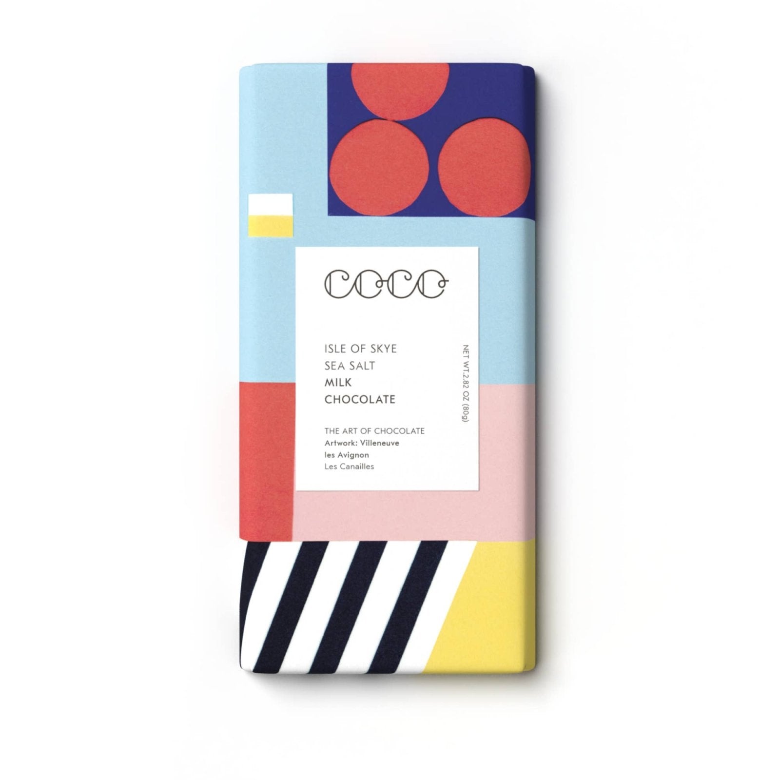 COCO Chocolatier - Vollmilch - Schokolade • Meersalz von Isle of Skye - Schokolade - ROSA ECK