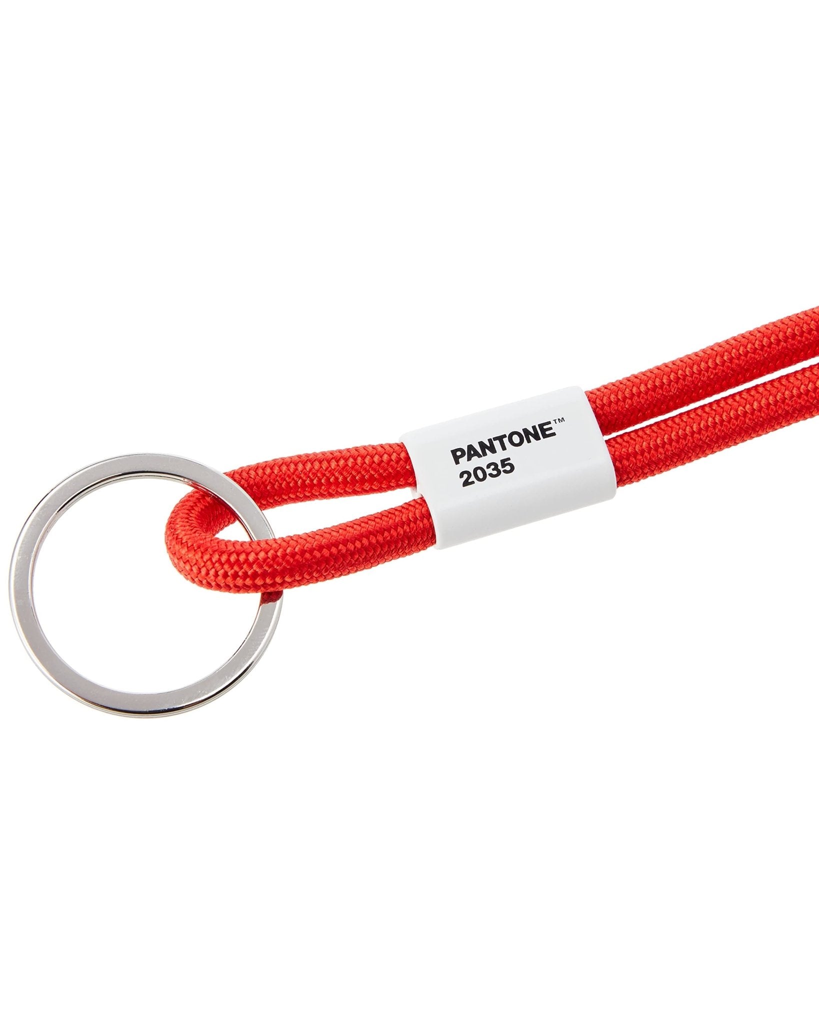 Copenhagen Design - PANTONE Schlüsselanhänger Lang | Red 2035 - Schlüsselanhänger - ROSA ECK - 