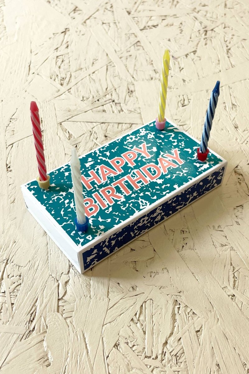 Coudre Berlin - HAPPY BIRTHDAY Streichhölzer - ROSA ECK - 6 - 7 €, Bunt,
