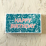 Coudre Berlin - HAPPY BIRTHDAY Streichhölzer - ROSA ECK - 6 - 7 €, Bunt,