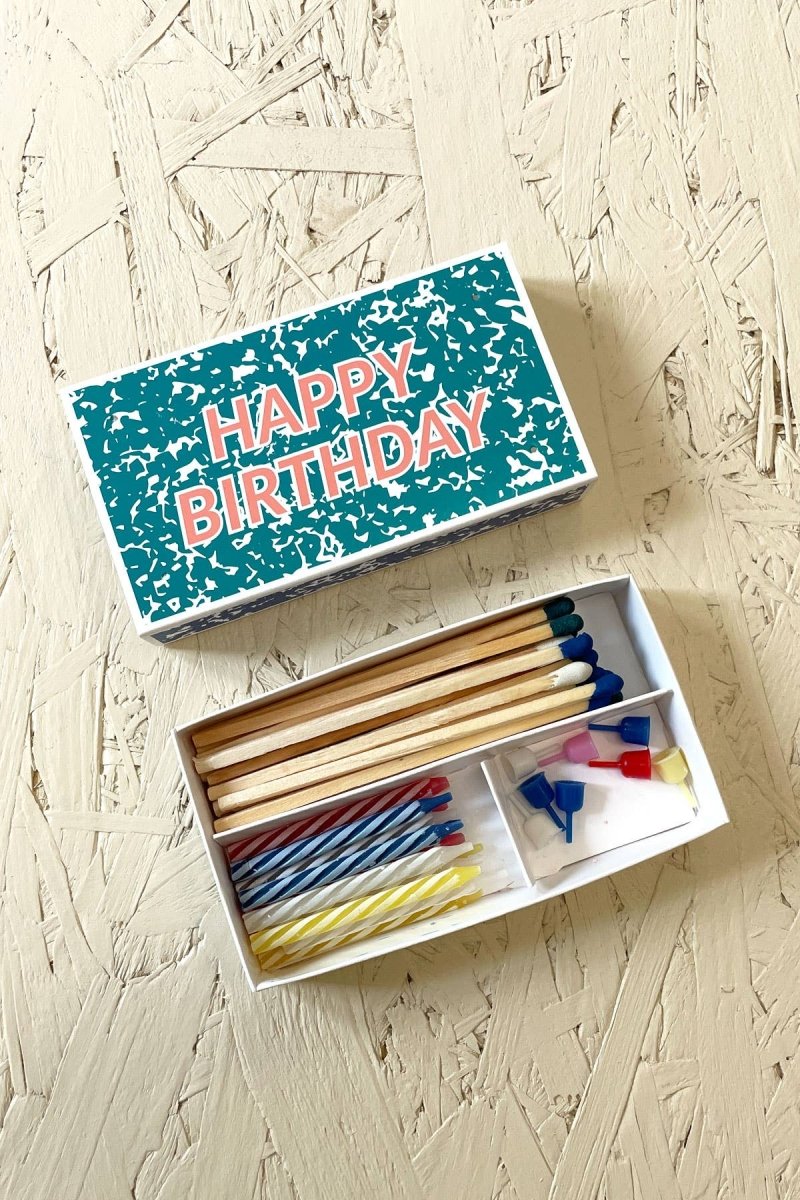 Coudre Berlin - HAPPY BIRTHDAY Streichhölzer - ROSA ECK - 6 - 7 €, Bunt,