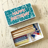 Coudre Berlin - HAPPY BIRTHDAY Streichhölzer - ROSA ECK - 6 - 7 €, Bunt,