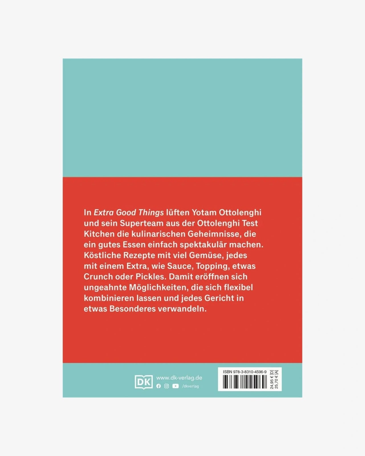 DK Verlag - Ottolenghi Test Kitchen – Extra good things - Kochbuch - ROSA ECK