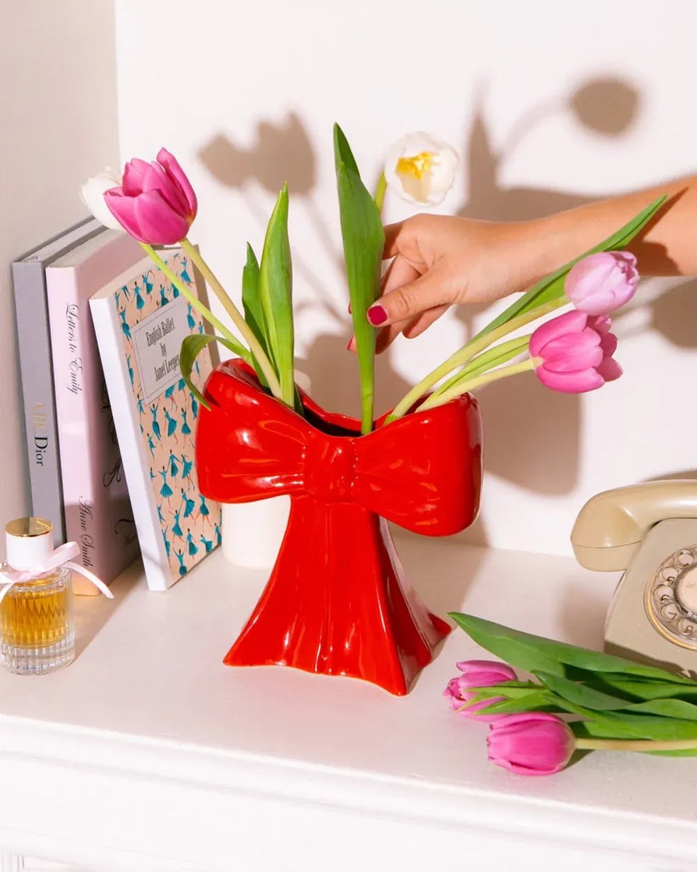 DOIY - BOW Vase in Schleifenform - Vase - ROSA ECK
