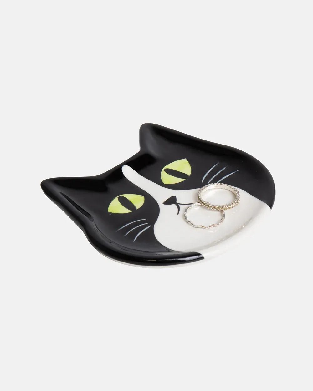 DOIY - CAT Schmucktablett Katze - Tablett - ROSA ECK