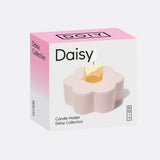 DOIY - DAISY Kerzenständer | Pink - ROSA ECK - Blume, Rosa,