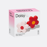 DOIY - DAISY Salz - und Pfefferstreuer - ROSA ECK - Blume, Rosa, Rot