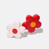 DOIY - DAISY Salz - und Pfefferstreuer - ROSA ECK - Blume, Rosa, Rot
