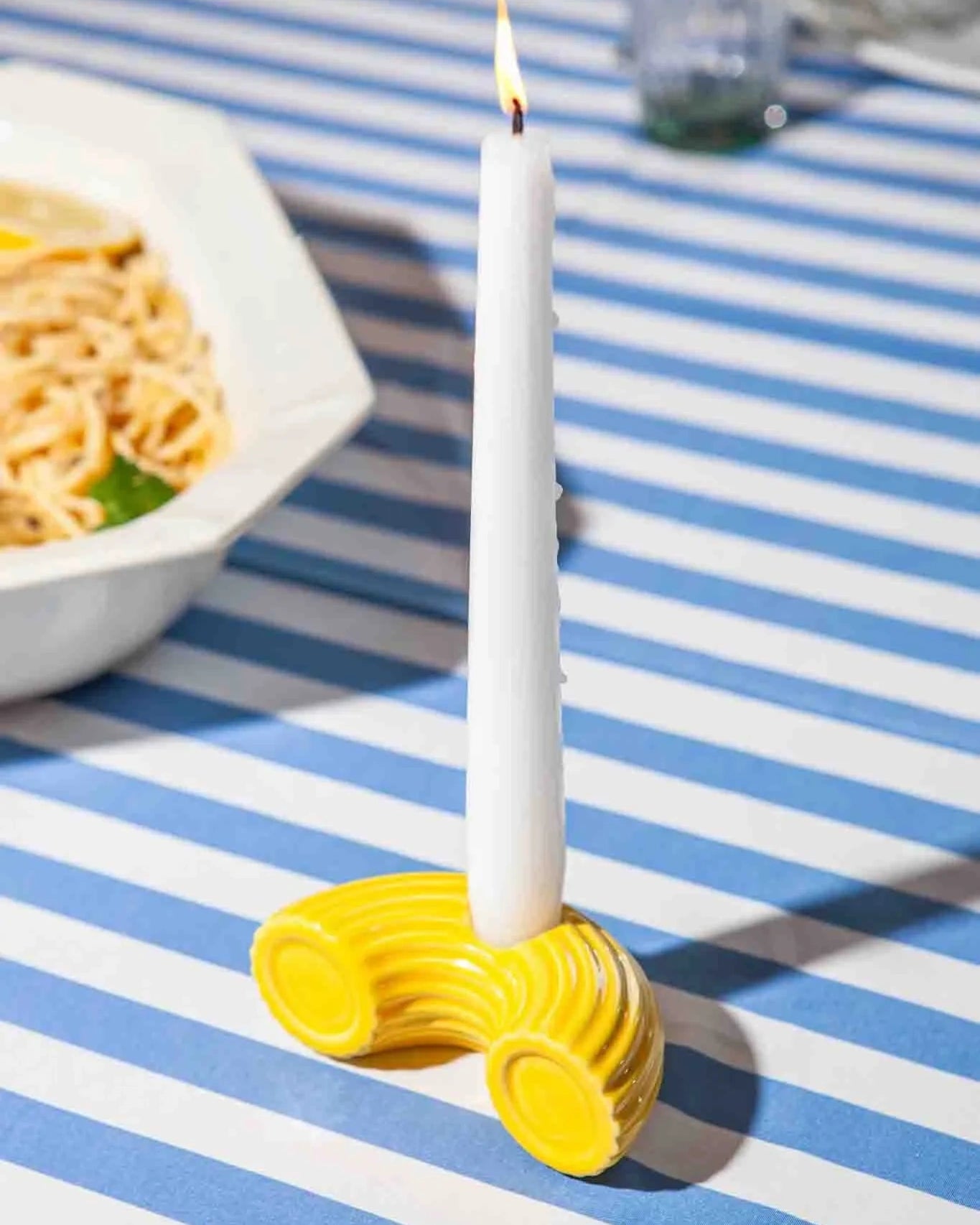 DOIY - DOLCE VITA Kerzenhalter • Macaroni - ROSA ECK