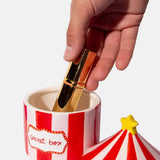 DOIY - FUNFAIR Aufbewahrungsbox Zirkuszelt - Dose - ROSA ECK