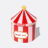 DOIY - FUNFAIR Aufbewahrungsbox Zirkuszelt - Dose - ROSA ECK