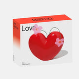 DOIY - LOVE Vase • Rot - Vase - ROSA ECK