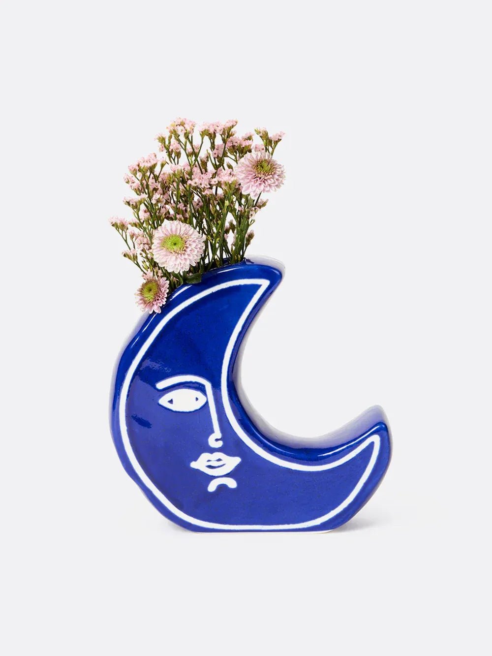 DOIY - MOON Vase | Blue - ROSA ECK Concept Store
