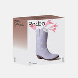 DOIY - RODEO COWBOY BOOT Vase | Lilac - ROSA ECK - Flieder, Lila, Stiefel