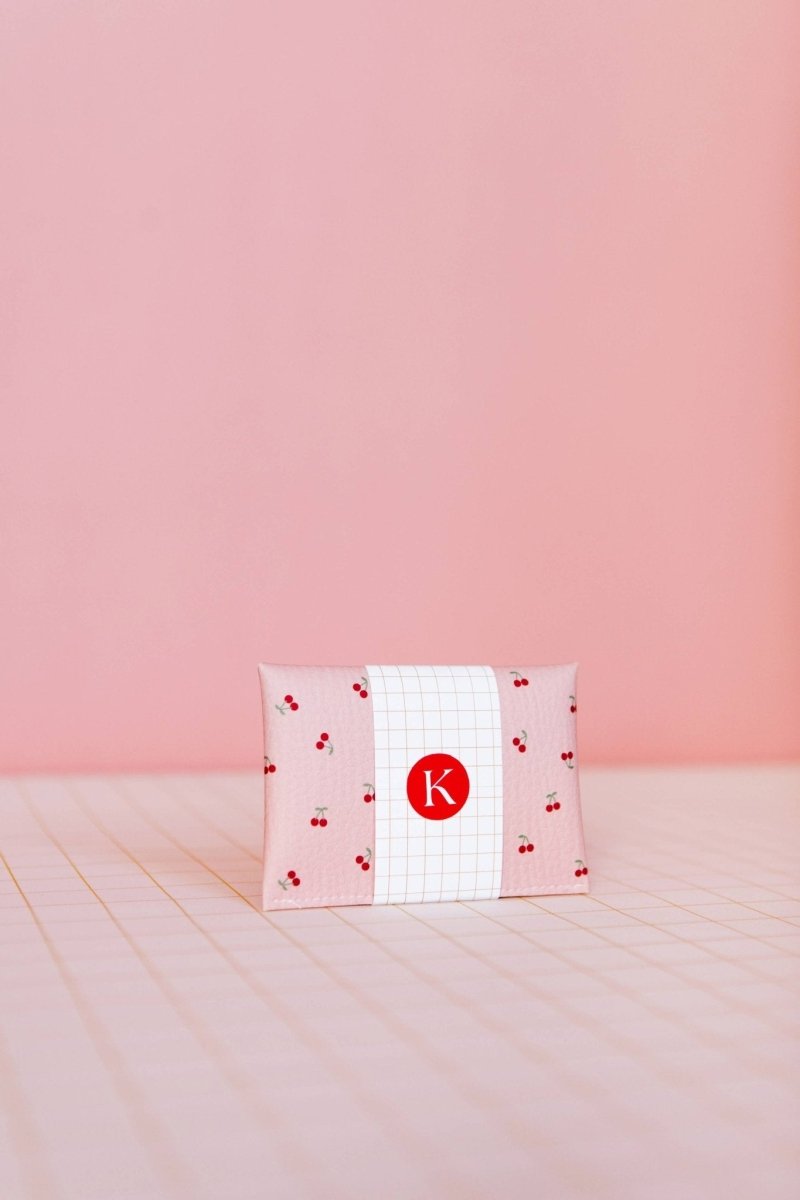 ECKE - CEREZAS Mini Geldbeutel | Klick | Kirschen Rosa - ROSA ECK - Kirschen, Pink, Rosa