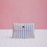 ECKE - Geldbeutel • Blau Streifen - Geldbeutel - ROSA ECK