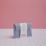ECKE - Geldbeutel • Blau/Rosa Streifen - Geldbeutel - ROSA ECK